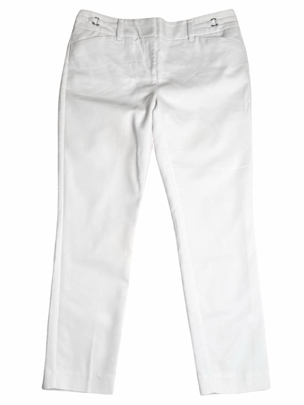 New York & Company 7th Avenue Design Studio Dress Pants White Sz 6